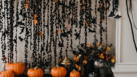 Beyond Spooky: 3 Ways to Style a Sophisticated Black Garland for Halloween & Fall